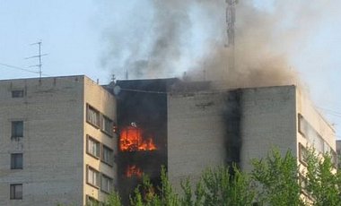 Пожежа в Харкові